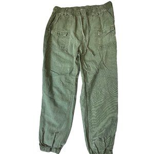 Aerie Size Medium Olive Green Cargo Joggers